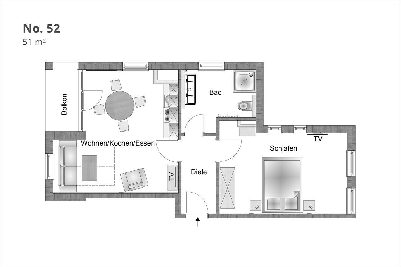 Min Huesung By Rujana Apartment Binz Exterior photo
