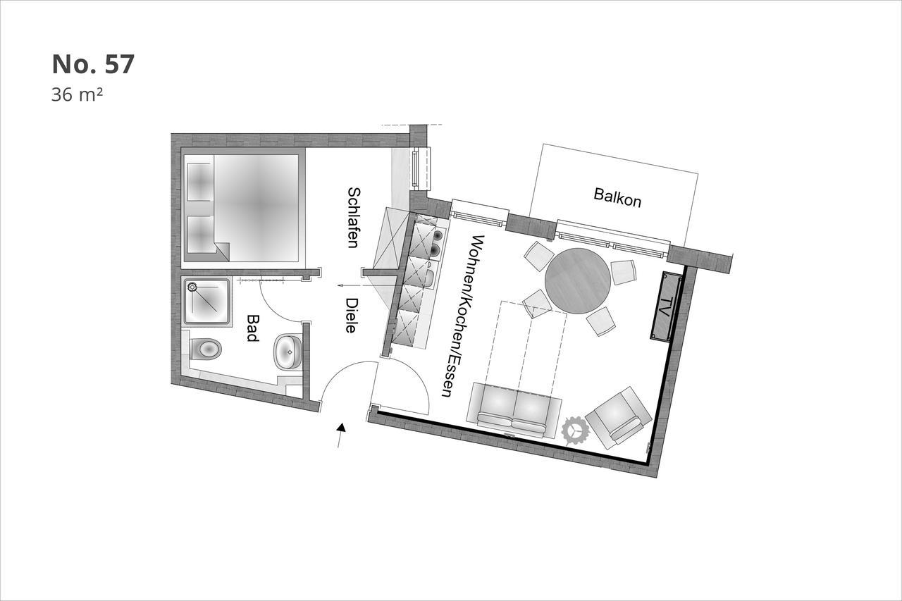 Min Huesung By Rujana Apartment Binz Exterior photo