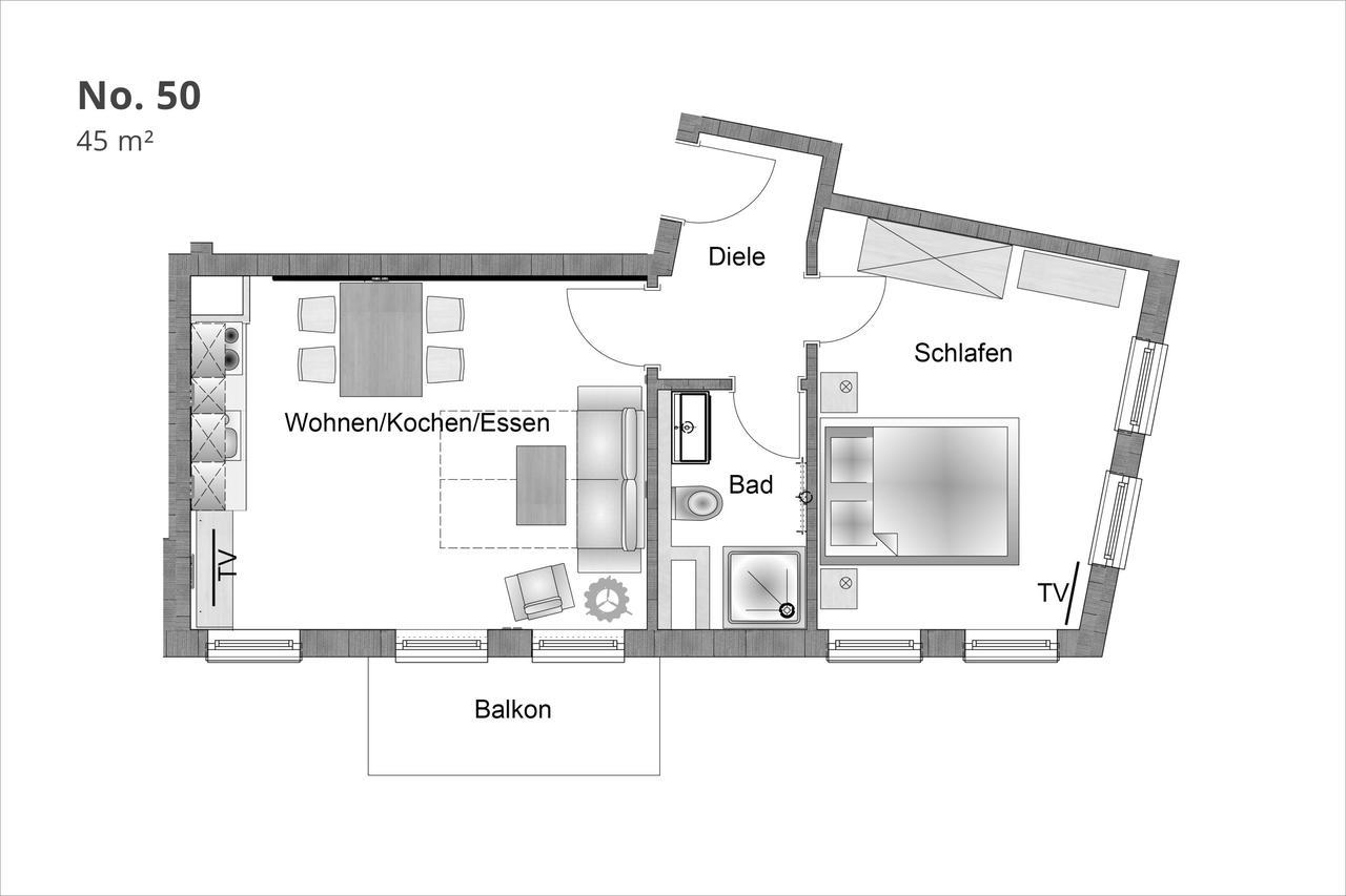 Min Huesung By Rujana Apartment Binz Exterior photo